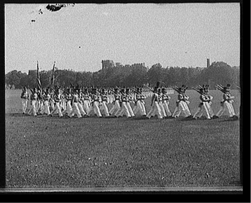 [Cadets on parade, West Point, N.Y.], [between 1900 and 1915] — historic photograph
