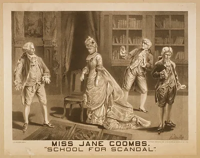 Miss Jane Coombs School for scandal