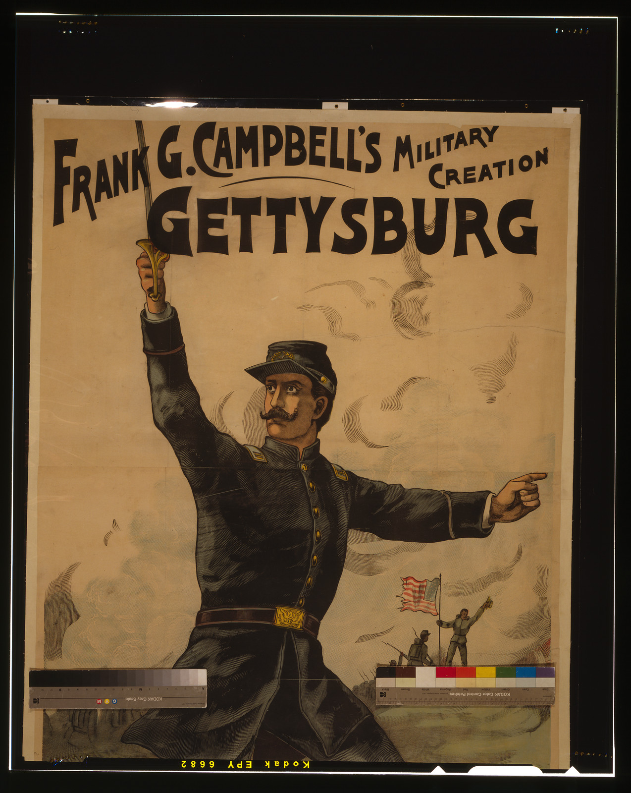 Gettysburg., Hartford : Calhoun Print., [1898] — vintage poster