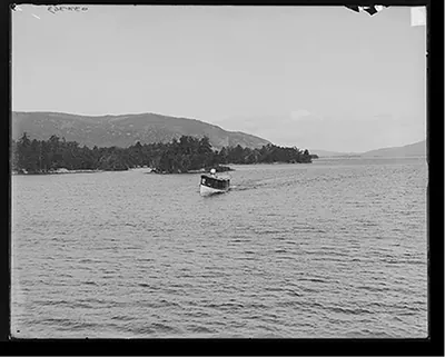 [Lake George, N.Y., boating on Lake George]