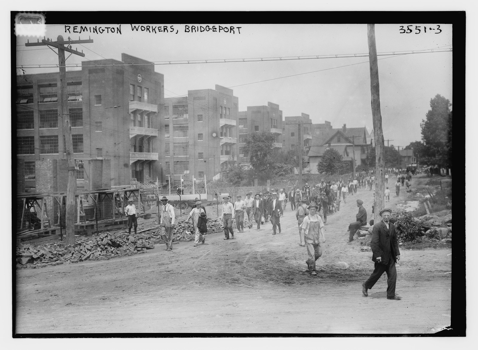 Remington workers, Bridgeport, n/a — historic photograph