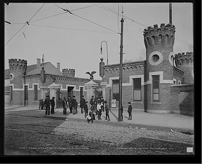 Sands Street entrance, Brooklyn Navy Yard