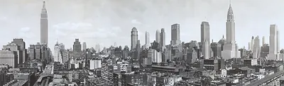 Mid-New York skyline, 1931