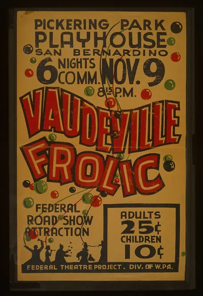 Vaudeville frolic