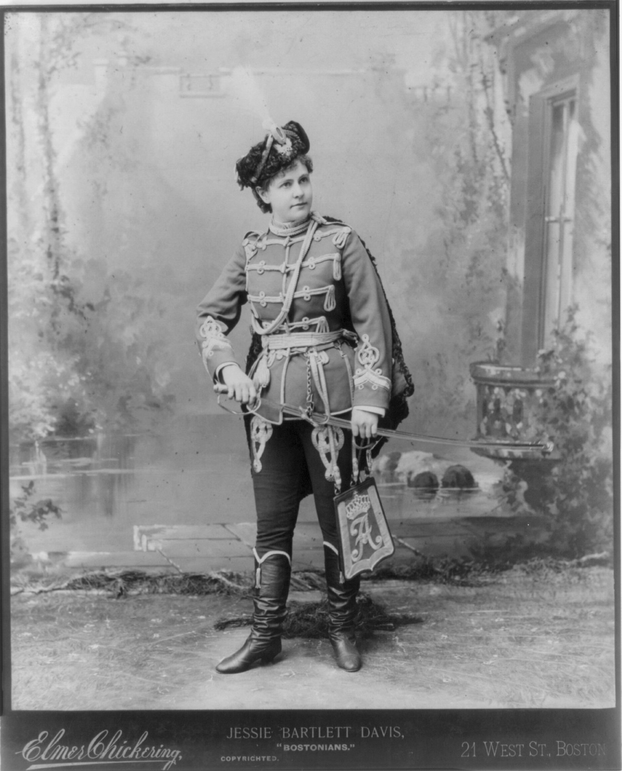 Jessie Bartlett Davis, Bostonians"", c1889. — historic photograph