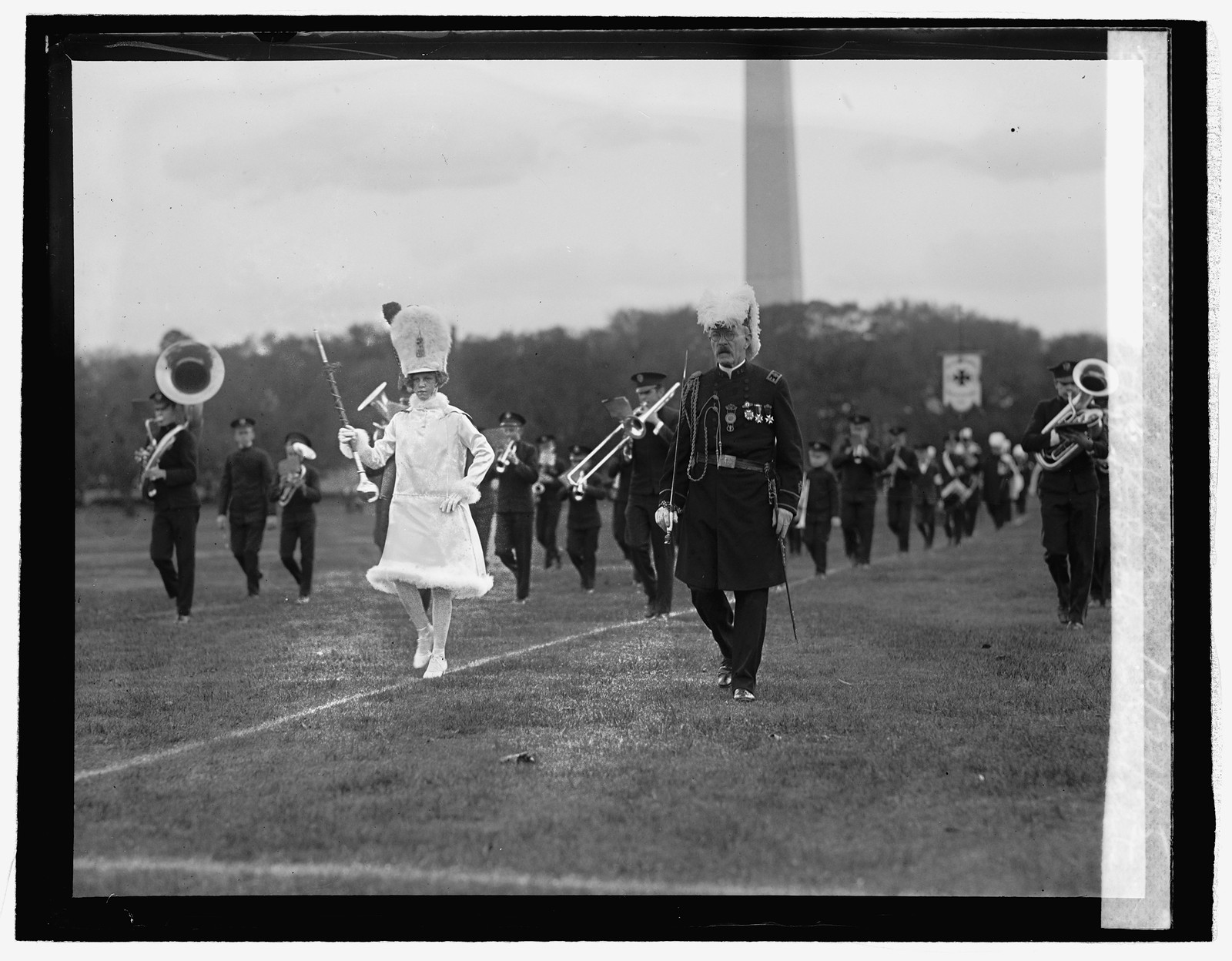 Miss Ethel K. Brown, Knights Templar field day, 10/21/25, [19]25 October 21. — historic photograph