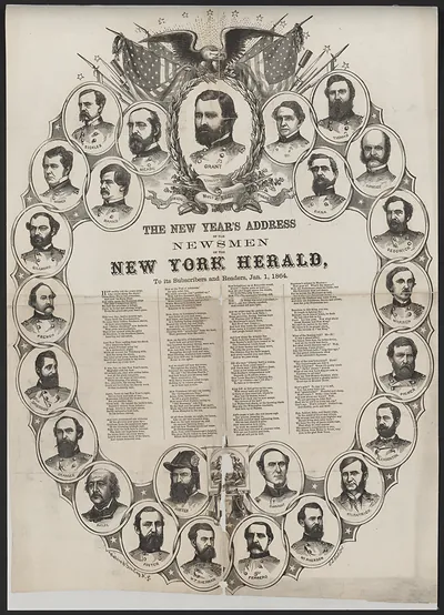 The New Year's Address of the New York Herald, 1864
