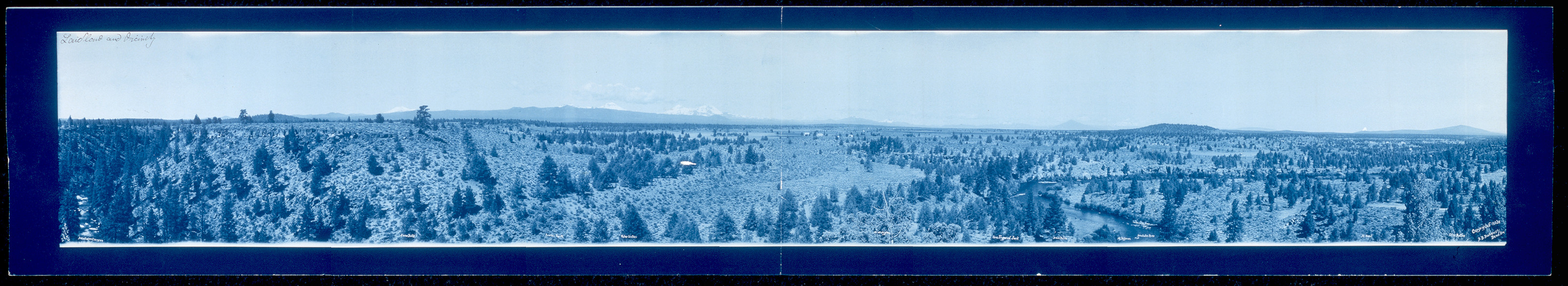 Laidland and vicinity, Oregon, 1910, 1910 — historic image