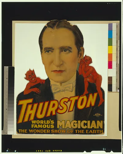 Thurston, world's famous magician the wonder show of the earth.