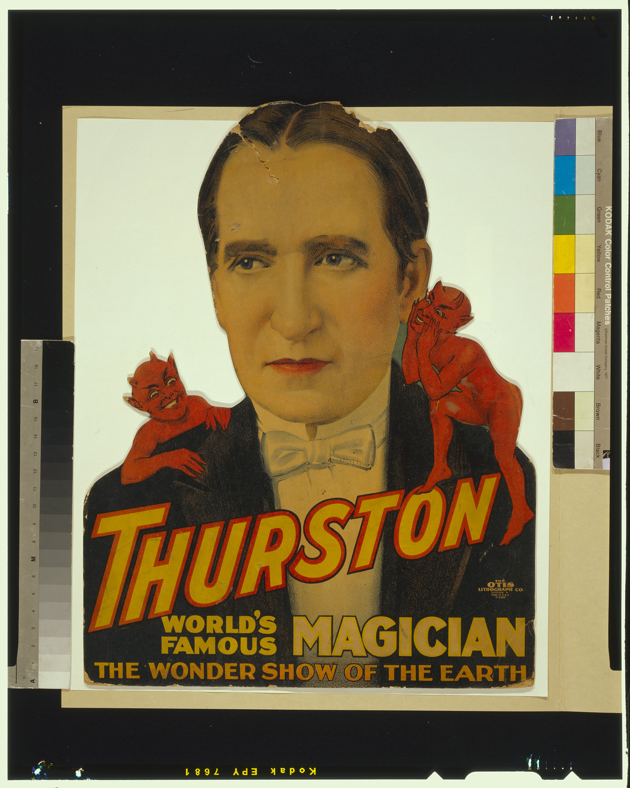 Thurston, world's famous magician the wonder show of the earth., Cleveland, O. : Otis Lithograph Co., [ca. 1929] — vintage poster