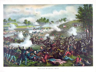 Battle of Bull Run--July 21st 1861--Federal (Gen. McDowell) ... Confederate (Gen. Beauregard) ...