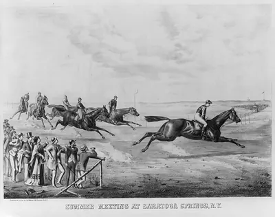 Summer meeting at Saratoga Springs, N.Y.