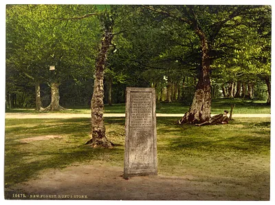 Rufus Stone New Forest Winchester England