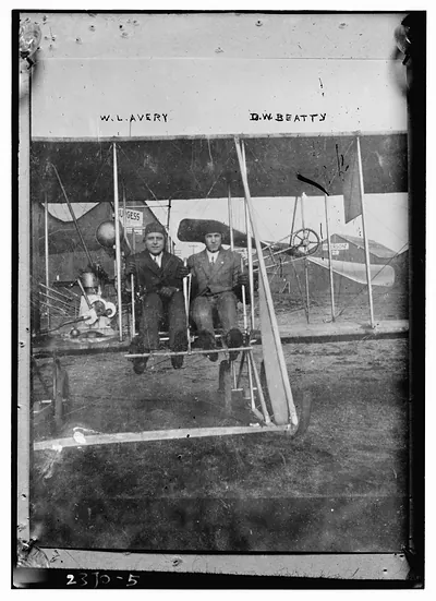 W.L. Avery and D.W. Beatty plane