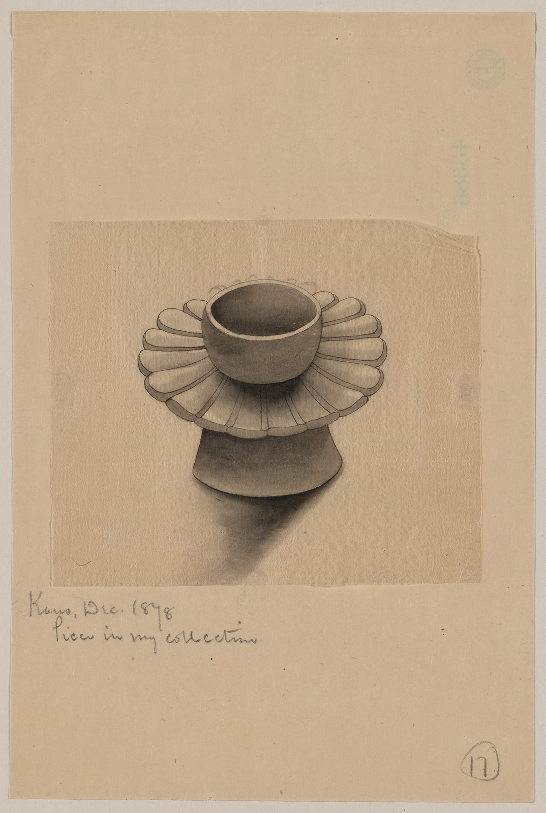 [Japanese drawing], 1750 — historic drawing