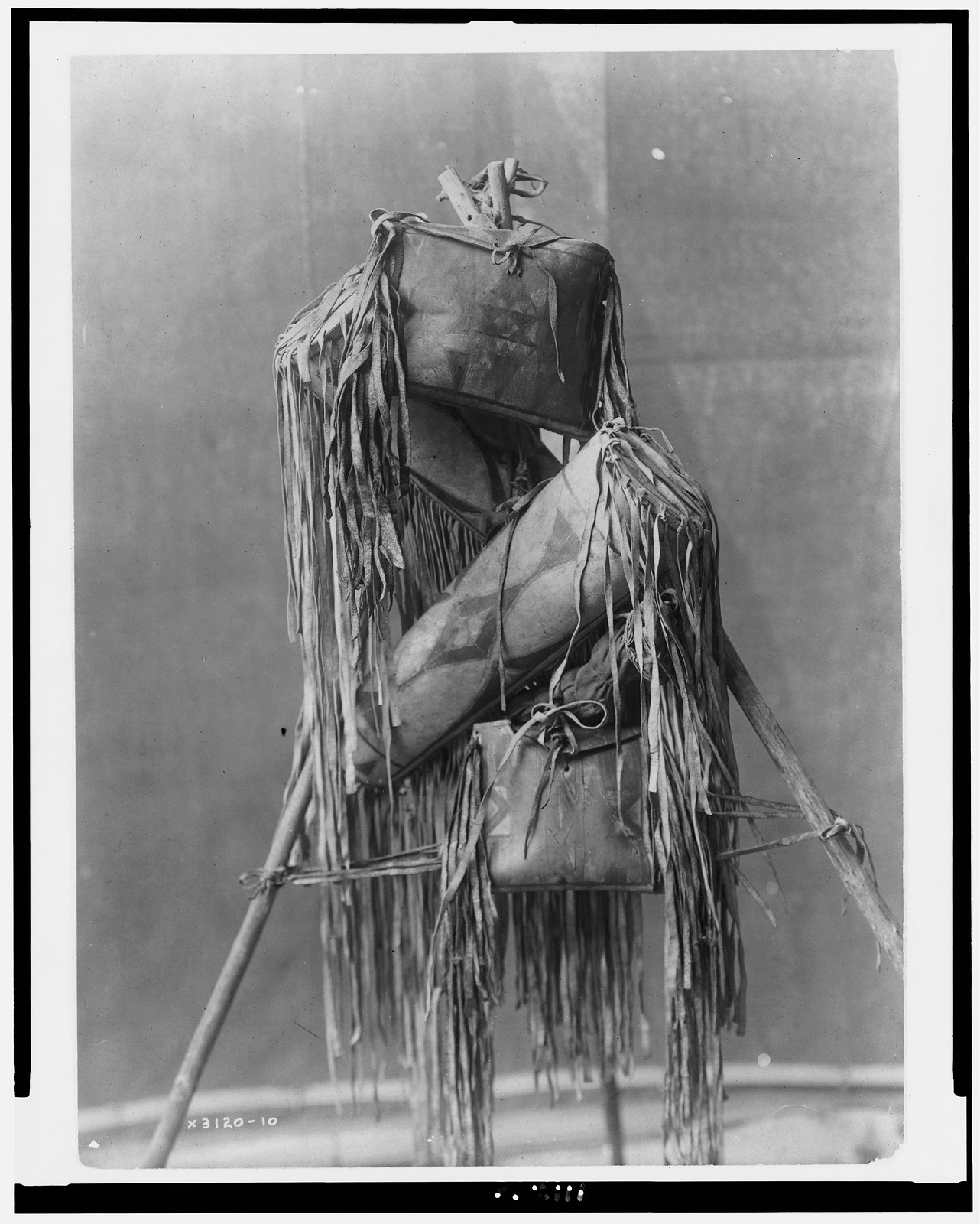 Medicine bags, c1910. — historic photograph