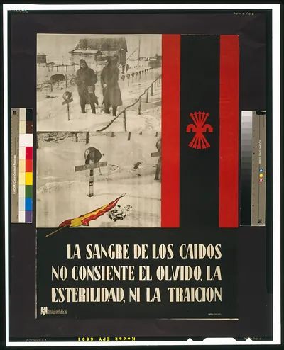 La sangre de los caídos no consiente el olvido, la esterilidad ni la traición