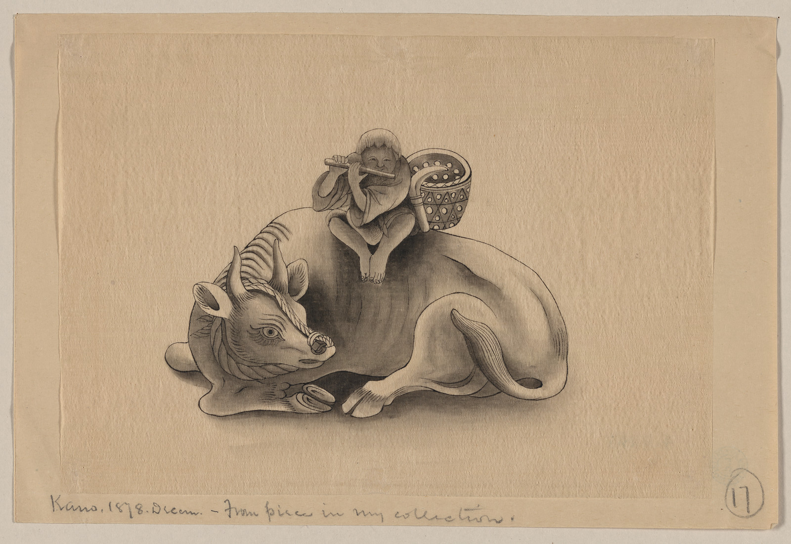 [Japanese drawing], 1750 — historic drawing