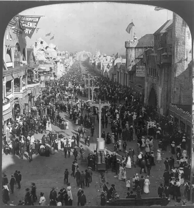 [St. Louis World's Fair, 1904-1905: the great Pike of the World's Fair"]"