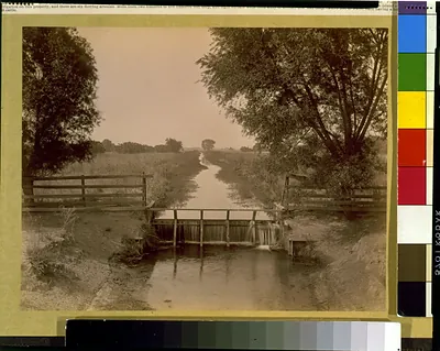 Greenfields ranch--A drop in the Kern Island canal
