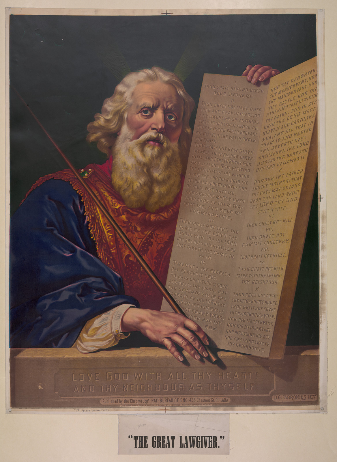 The Great Lawgiver — historic image