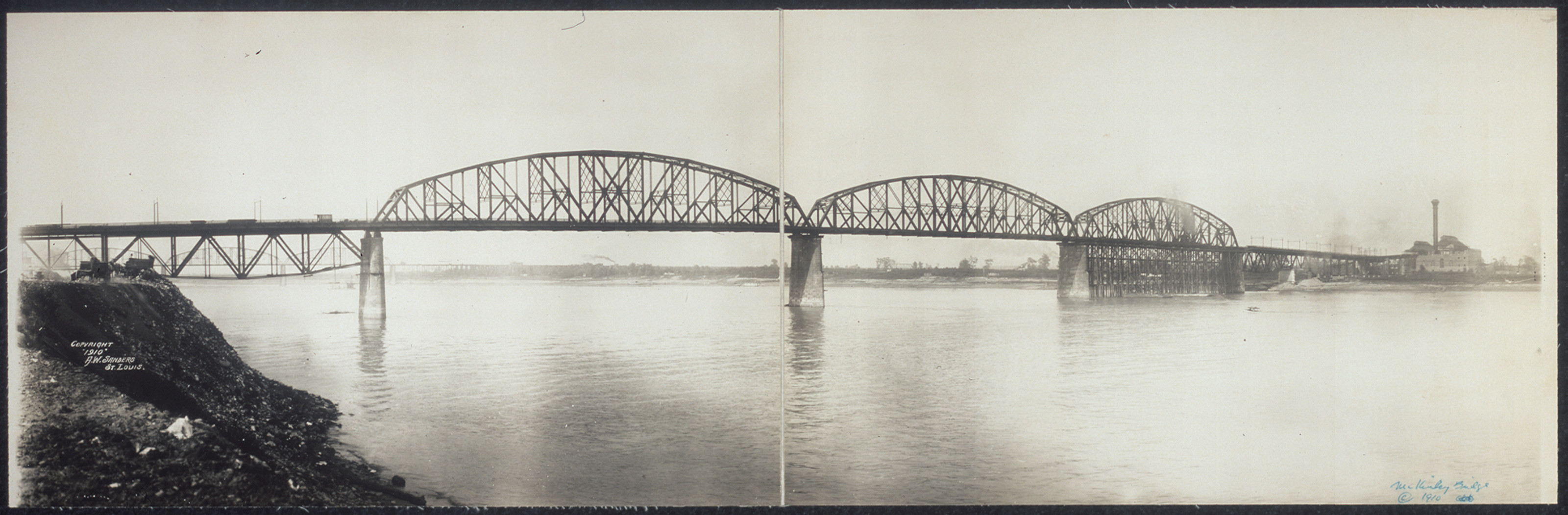 McKinley Bridge St Louis, Missouri, 1910, 1910 — historic image