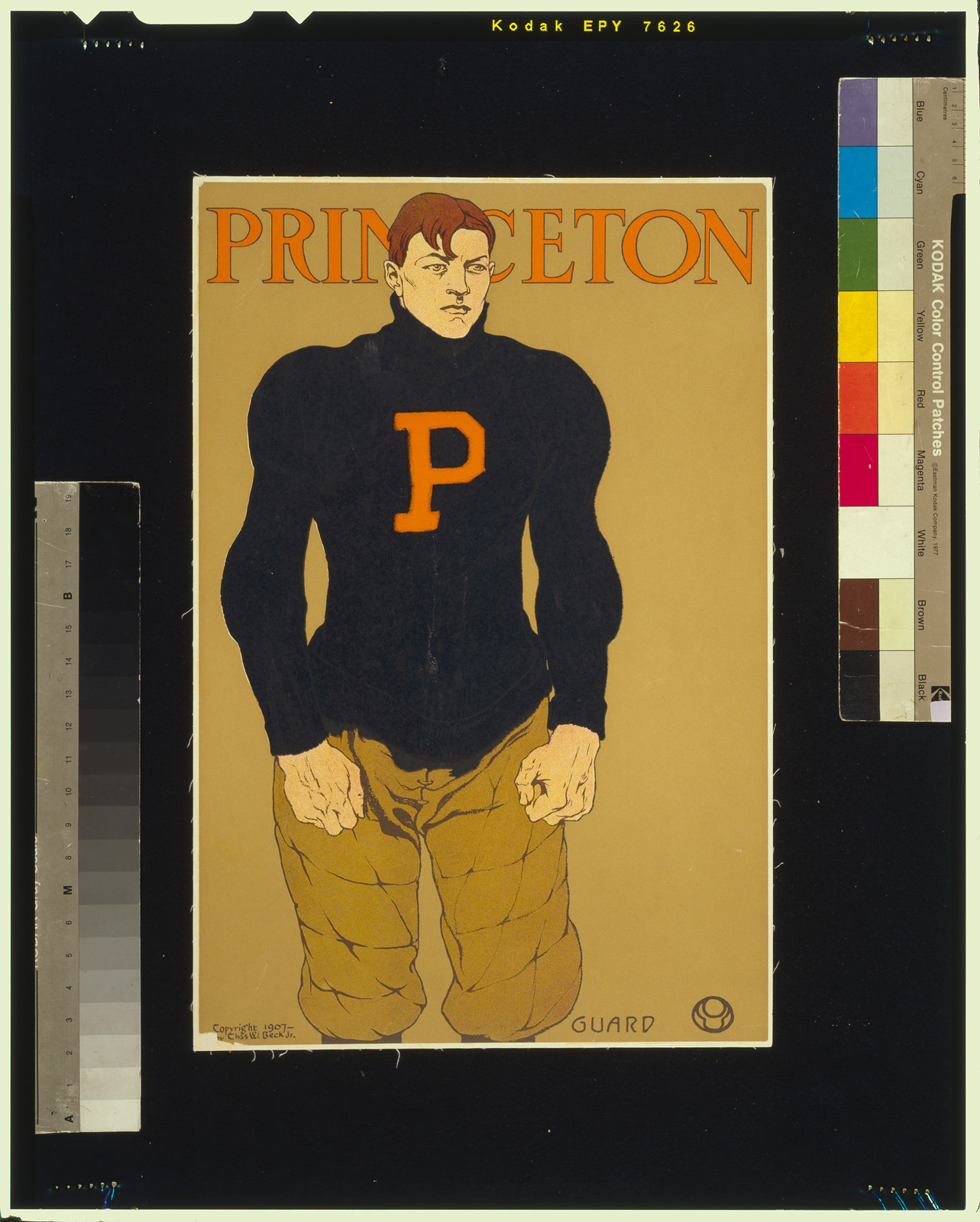 Princeton, [S.l. : s.n.], c1907. — vintage poster
