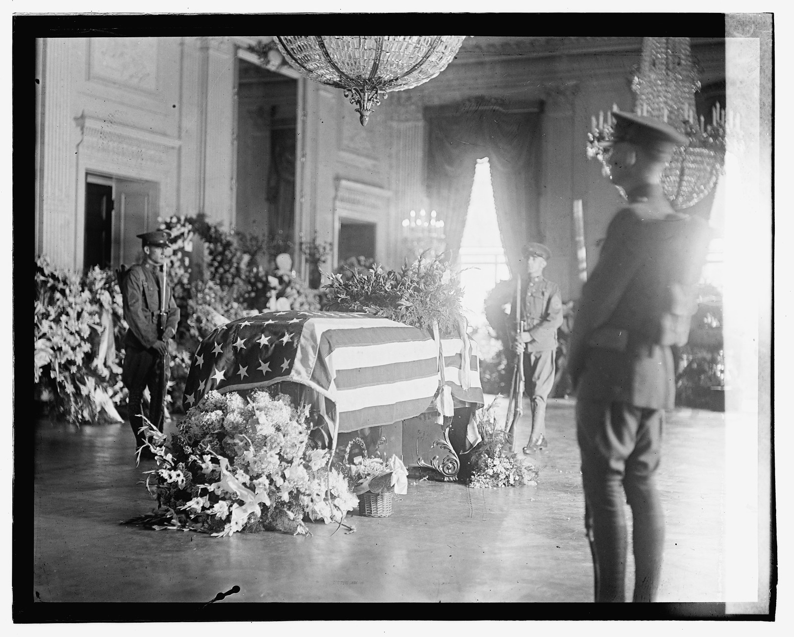 Harding funeral, [1923] — historic photograph