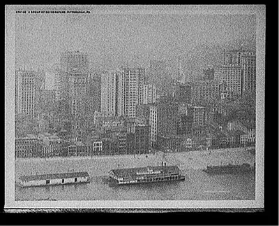 A Group of skyscrapers, Pittsburgh, Pa.