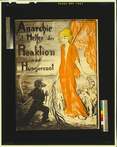 Anarchie ist Helfer der Reaktion und Hungersnot / Schnackenberg, Dez.'18.