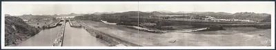 PANAMA 1936 Ft. Clayton, Miraflores Locks