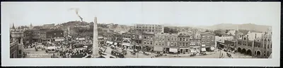 Pack Square from Legal Bldg Asheville, North Carolina, 1910