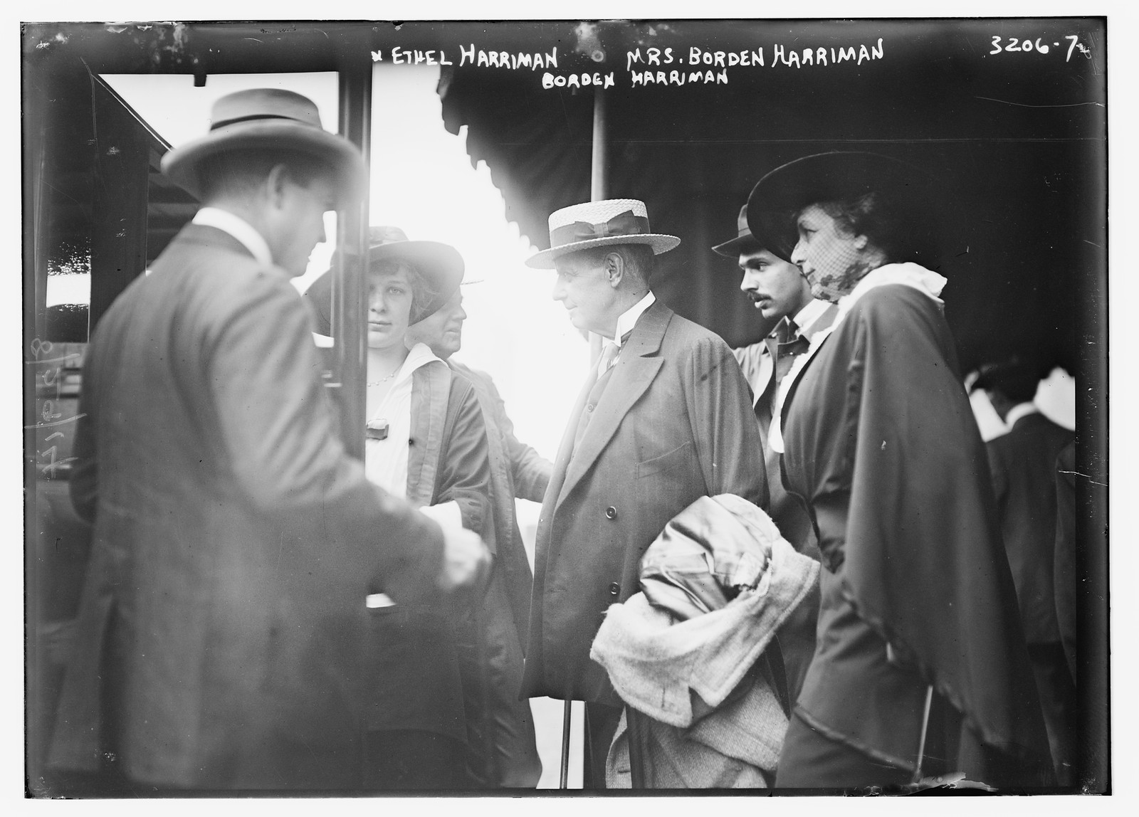 Ethel Harriman, Mrs. Borden Harriman, Borden Harriman, n/a — historic photograph