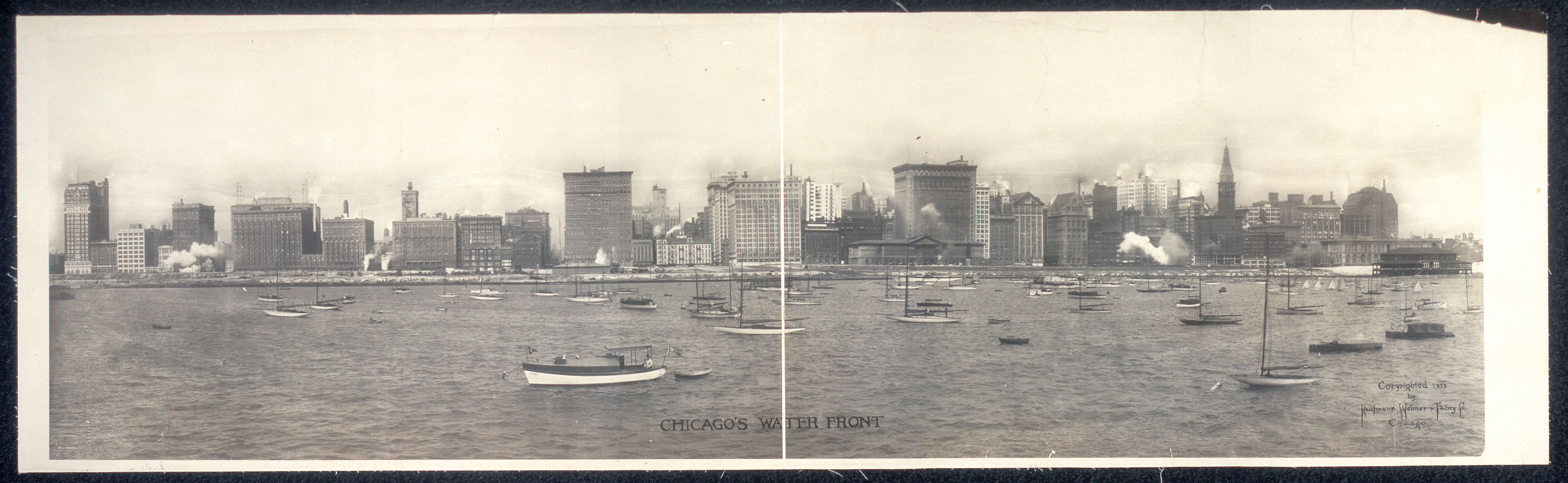 Chicagos water front, Illinois, 1913, 1913 — historic image