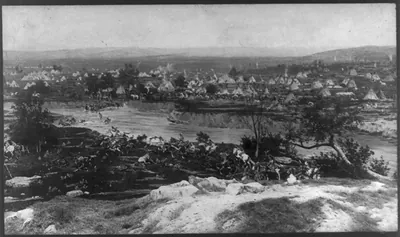 Scenes from Custer's Last Fight in Boston Cyclorama Co.