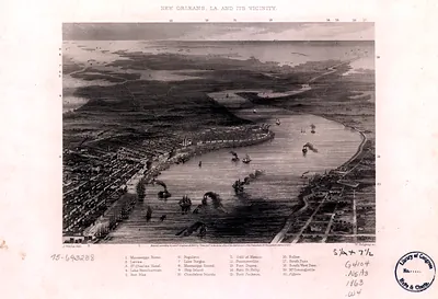 New Orleans, Louisiana, 1863