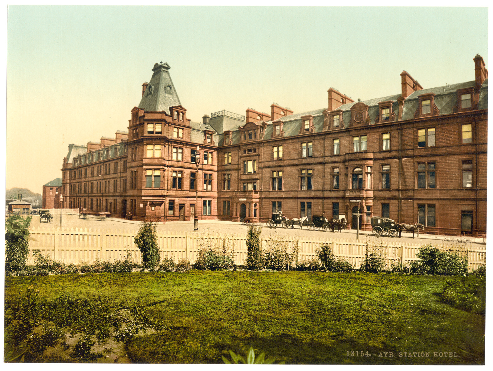 Station Hotel Ayr Scotland, [between ca. 1890 and ca. 1900]. — historic print