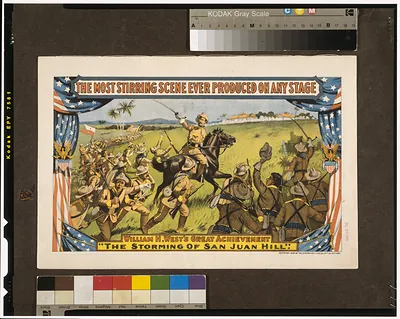 William H. Wests great achievement The storming of San Juan Hill