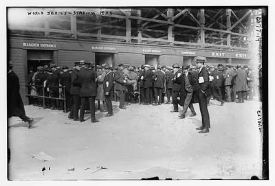World Series - Yankee Stadium box office, 10/10/1923