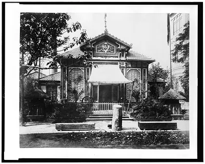 [Pavilion of the Dominican Republic, Paris Exposition, 1889]