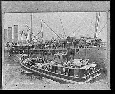 U.S.S. Yale, loading stores