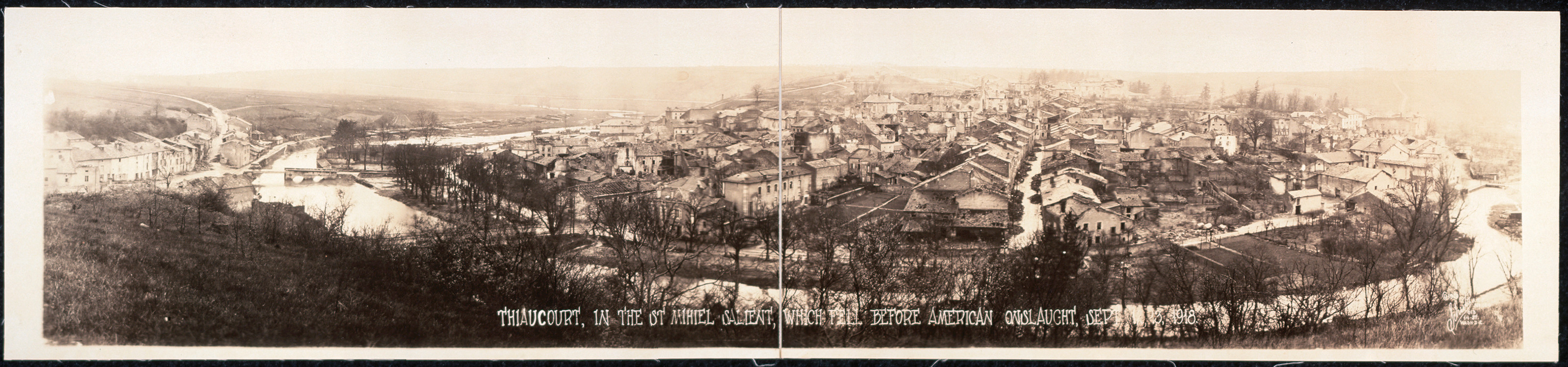 Thiaucourt, St. Mihiel Salient, France, 1918, 1918 — historic image