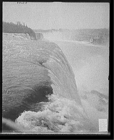 [Niagara Falls, N.Y., brink of the American Falls]