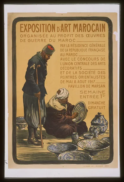 Exposition dart Marocain