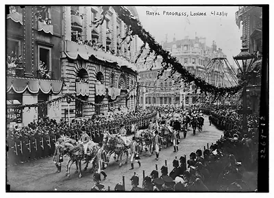 Royal Progress, London, 1911
