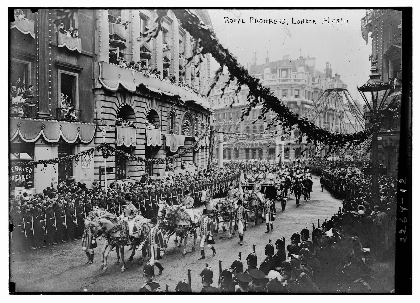 Royal Progress, London, 1911, 1911 — historic photograph