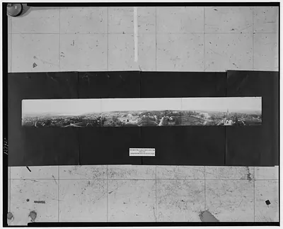 [Cornell Univ. from McGraw Tower embracing 360 [degrees], cyclorama view of]