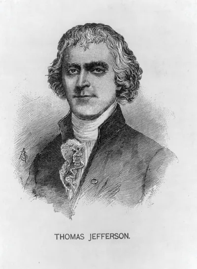 [Thomas Jefferson, bust portrait, facing slightly left]
