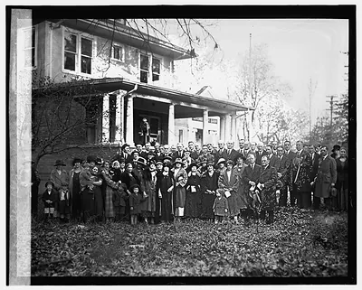 Ground breaking, Masonic Temple, Takoma Park, [11/12/24]
