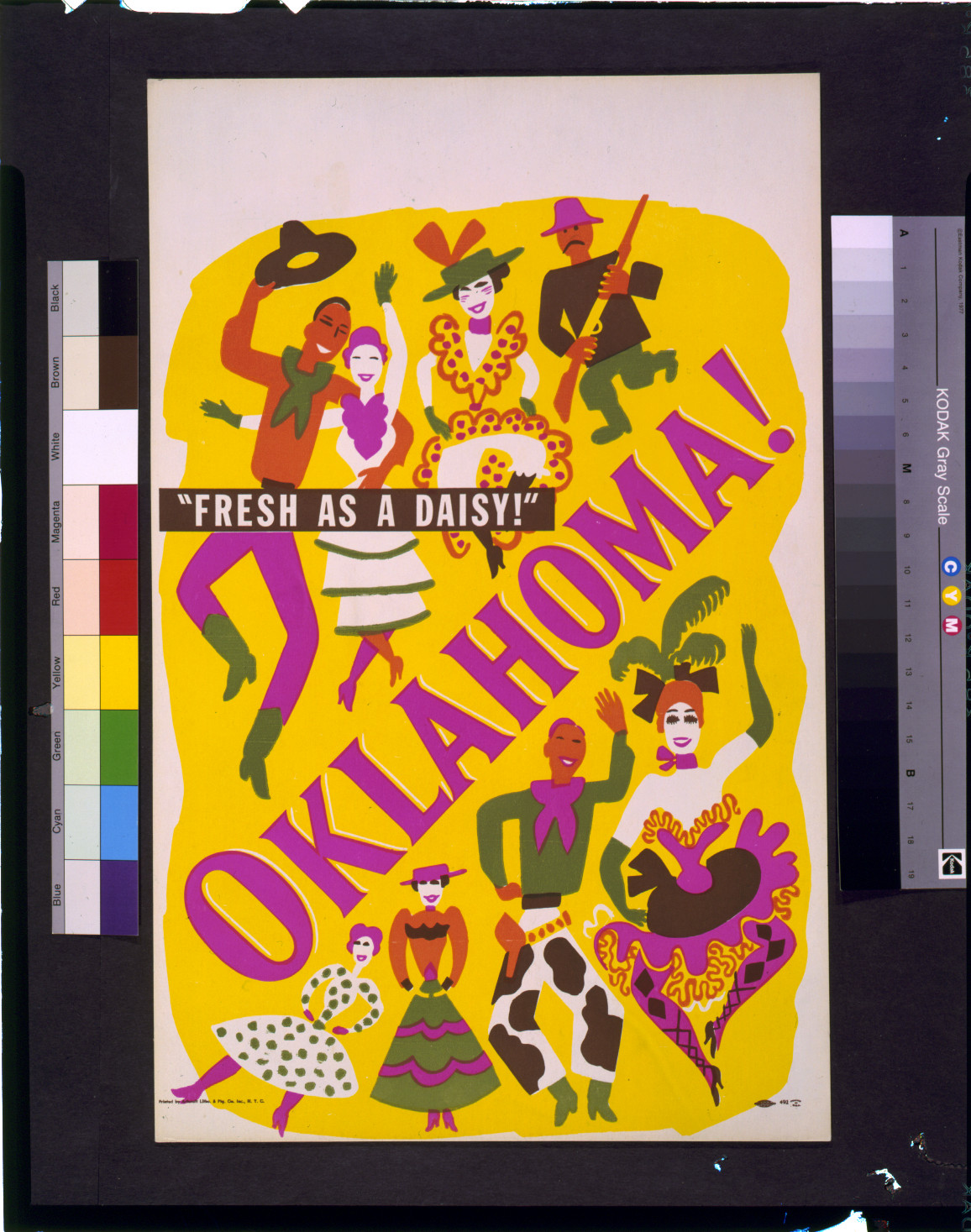 Oklahoma, N.Y.C. : printed by Artcraft Litho. & Ptg. Co. Inc., [194-] — vintage poster